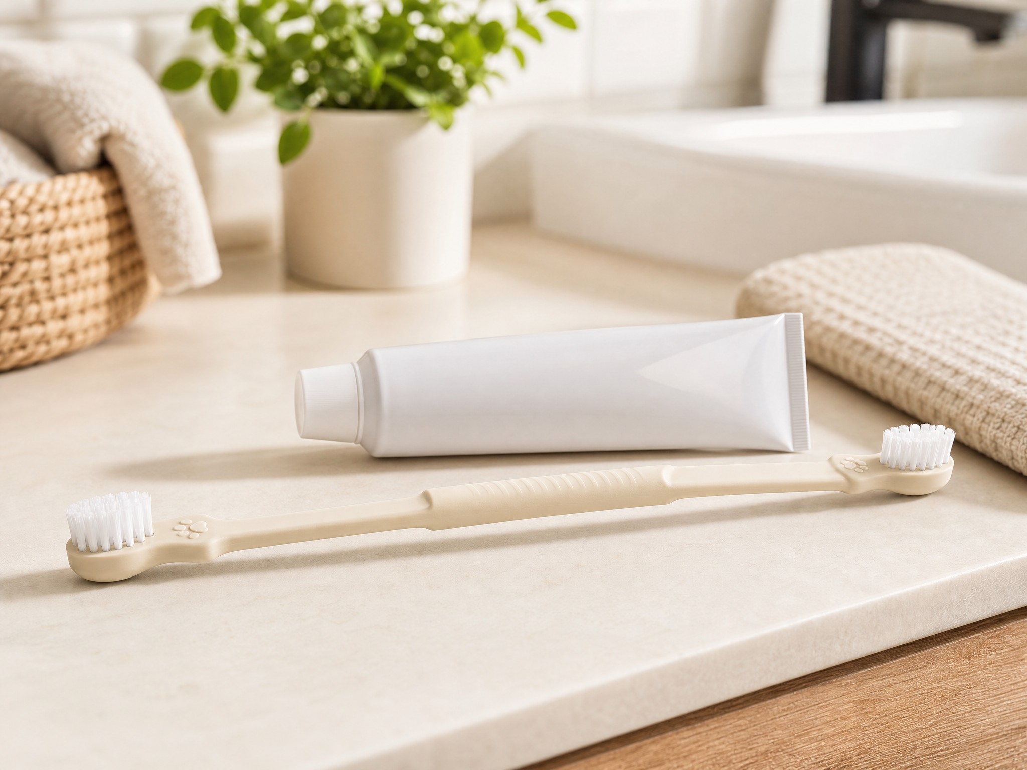 Toothbrush & Enzymatic Toothpaste Kit